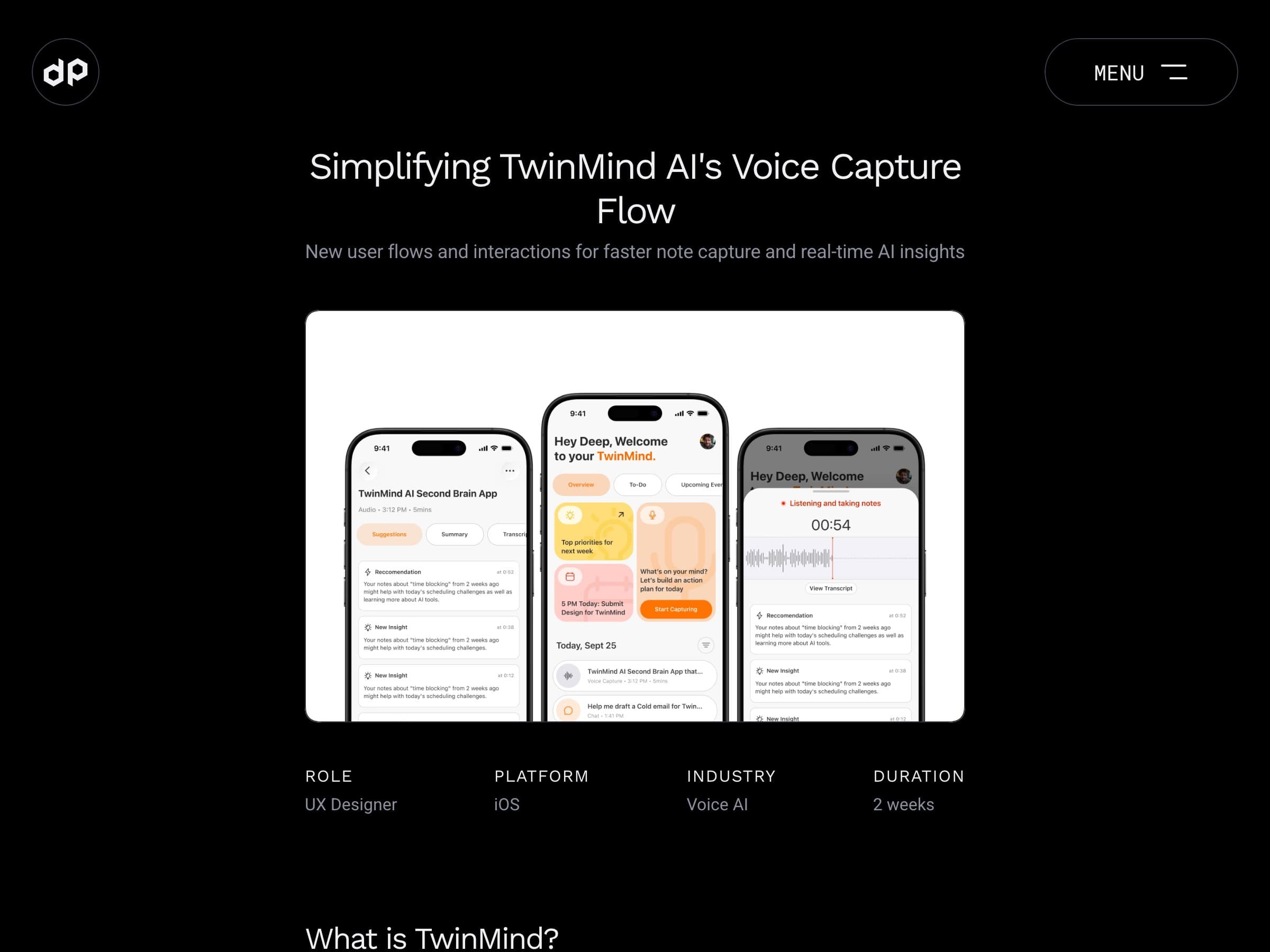 Featured project by Deep Patel
